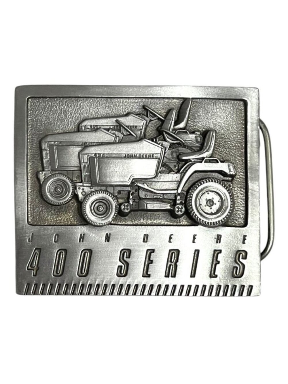 John Deere 400 Series 455 445 425 Lawn Garden Tractor Belt Buckle Vtg 1994 USA
